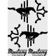 Stickers Autocollant Mustang Occitanie