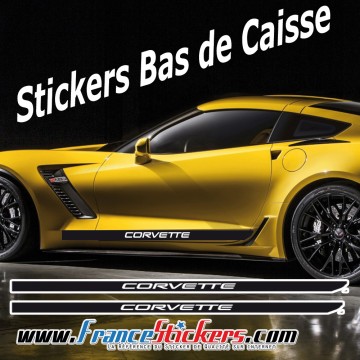 Stickers bas de caisse à personnaliser vendu par 2