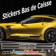 Stickers bas de caisse vendu par 2