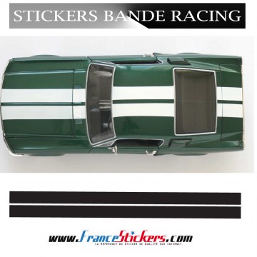 Stickers Autocollant Bande Racing Voiture Sport