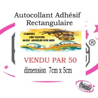 Autocollant Adhésif Rectangulaire pas cher •.¸¸ FRANCE STICKERS¸¸.• 