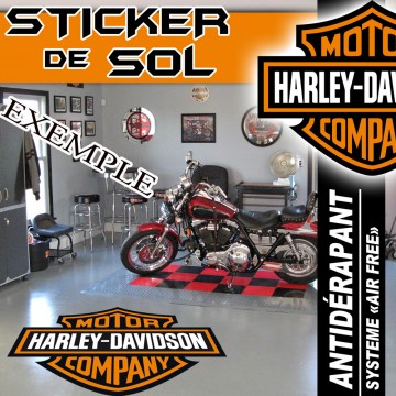 Stickers Harley Davidson - SPÉCIAL SOL - EXEMPLE