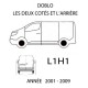 FIAT DOBLO ANNÉE 2001 - 2009