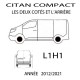 MERCEDES CITAN COMPACT ANNÉE 2012 - 2021