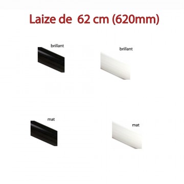 Vinyle au métrage Blanc ou Noir (Brillant ou Mat)