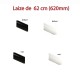 Vinyle au métrage Blanc ou Noir (Brillant ou Mat)