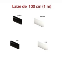 Vinyle au métrage Blanc ou Noir (Brillant ou Mat)