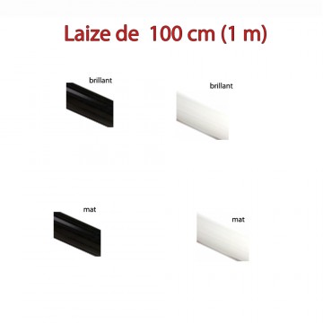 Vinyle au métrage Blanc ou Noir (Brillant ou Mat)