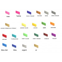 Vinyle au métrage 4/5 ans couleurs Brillant 
