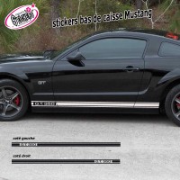 Stickers bas de caisse Mustang GT 350 vendu par 2