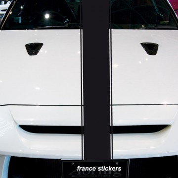Stickers Tuning 1 bande 2 liserets
