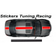 stickers bande racing 11 cm de large