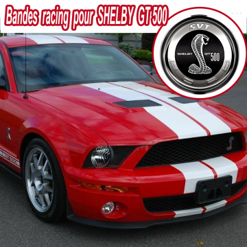 Stickers bandes racing SHELBY GT 500