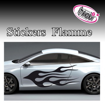 Stickers Flamme vendu par 2