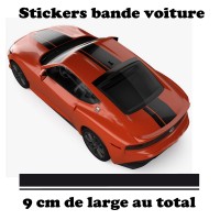 Stickers Bande Racing de 9 cm de large au total
