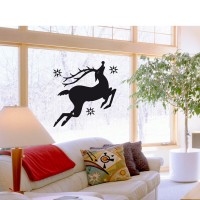  Stickers renne du Père Noël 