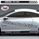 Stickers Bas de Caisse Personnalisé vendu par 2
