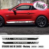 Stickers Adhésif bas de caisse Mustang 2011 - 2022