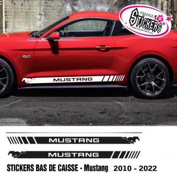 Stickers Adhésif bas de caisse Mustang 2011 - 2022
