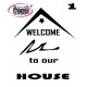 Stickers Autocollant Home Sweet Home