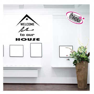 Stickers Autocollant Welcome ou Bienvenue
