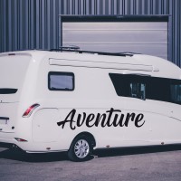 Stickers lettrage Aventure