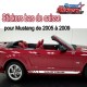 Stickers Adhésif bas de caisse Mustang 2005 - 2009