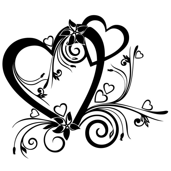 clipart gratuit mariage noir blanc - photo #44