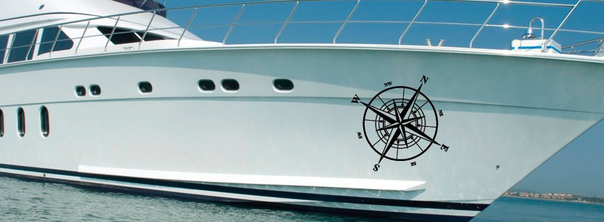 Stickers Adhésif pour Bateau - Jet Ski - Nautisme