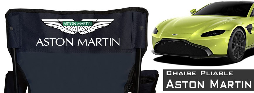 Aston Martin - Chaise Pliable Personnalisée