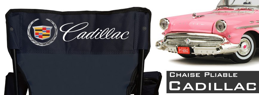 Cadillac - Chaise Pliable Personnalisée