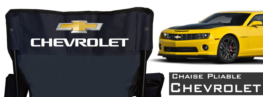 Chevrolet - Chaise Pliable Personnalisée