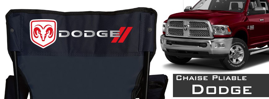 Dodge - Chaise Pliable Personnalisée