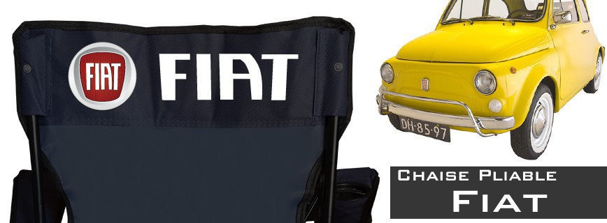 Fiat - Chaise Pliable Personnalisée