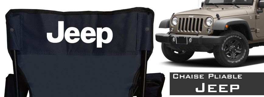 Jeep - Chaise Pliable Personnalisée