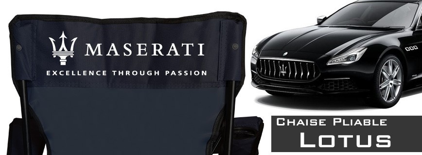 Maserati - Chaise Pliable Personnalisée