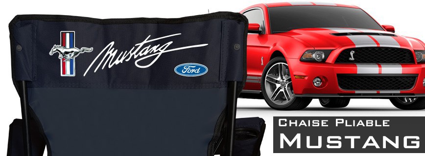 Mustang - Chaise Pliable Personnalisée