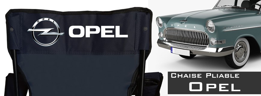 Opel - Chaise Pliable Personnalisée