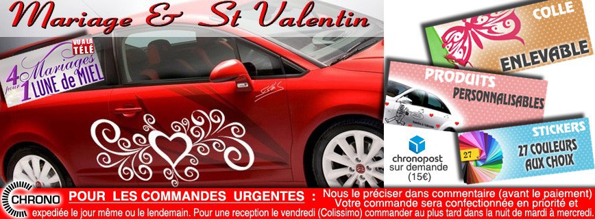 stickers Mariage & St Valentin