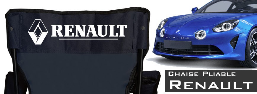 Renault - Chaise Pliable Personnalisée