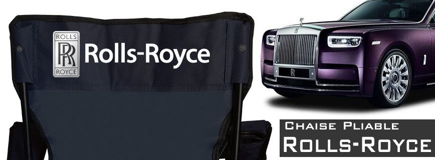 Roll Royce - Chaise Pliable Personnalisée