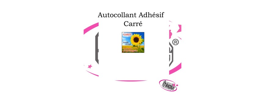 Autocollant Carré