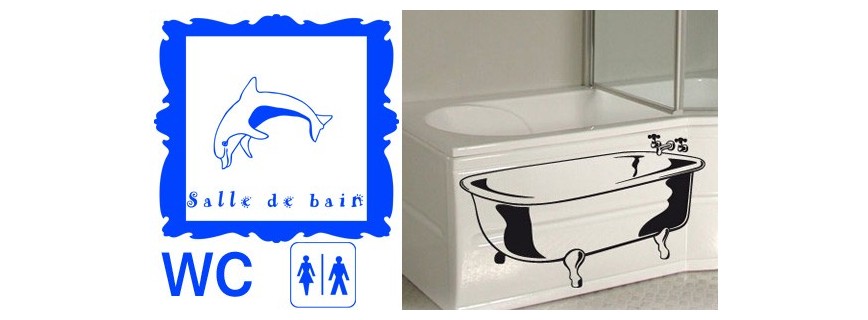 stickers Salle de Bain & WC