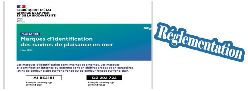 RÉGLEMENTATION - MARQUES D'IDENTIFICATION - NOM DU BATEAU RÉGLEMENTATION - MARQUES D'IDENTIFICATION - NOM DU BATEAU