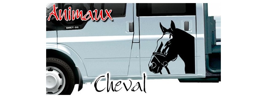 stickers Cheval