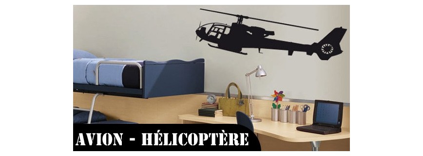 stickers d'Avion - Hélicoptere stickers d'Avion - Hélicoptere